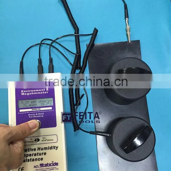 Anti Static Wrist Strap Surface Resistance Tester /Electro Static Field Meter Esd Test Equipment photo-3