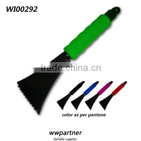 Custom Logo Hard Plastic Car Ice Scraper With Handle for Promotion Wholesale photo-6