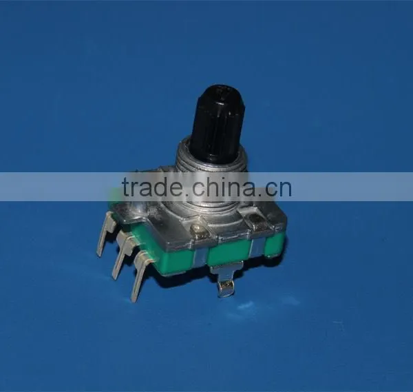 EC121102XZA-VA1 12mm Rotary Encoder and Rotary Encoder With Flat Shaft Electric 12&24 Detents Rotary Encoder