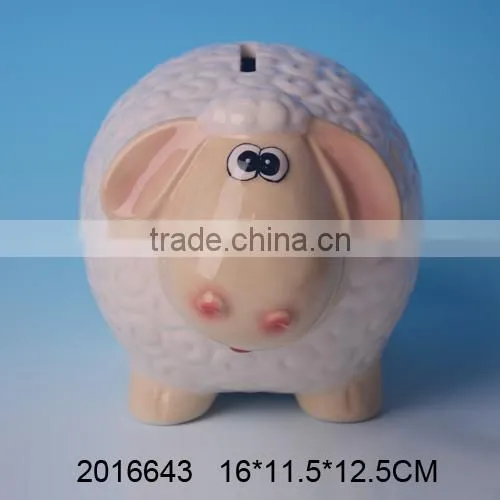 High Quality Ceramic Kitchen Spoon Rest With Sheep Design,ceramic Sheep Kitchen Spoon Holder photo-6