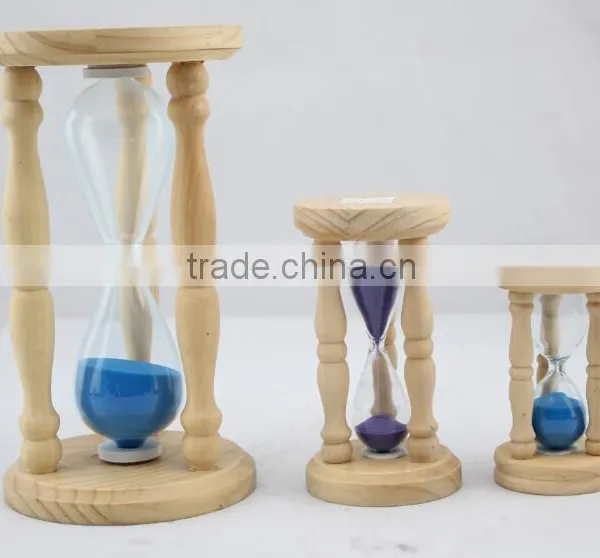 1-5 Minutes Wooden Sand Timer Hour Glass