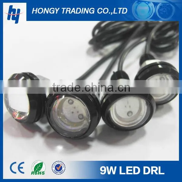 DRL Tail Light 12v/24v 9w Led White High Power Eagle Eye Rear Back up Reverse Tail Light Lamp Drl Quality Choice