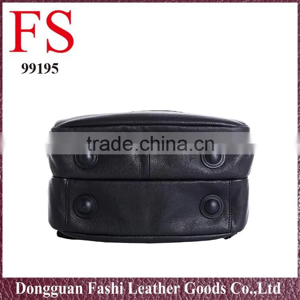 100% Genuine Leather Outdoor Hiking Backpack photo-6
