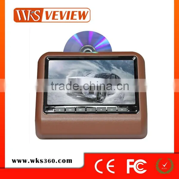 9'' Inch Car Headrest DVD Player With USB/SD/GAME/IR Cheap Price photo-2