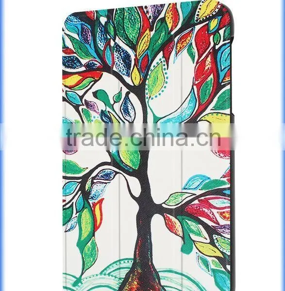 Newspaper Printing Leather Case for Samsung Galaxy Tab A 7.0, Tablet Leather Case for Samsung Tab A 7.0 (T280) photo-4