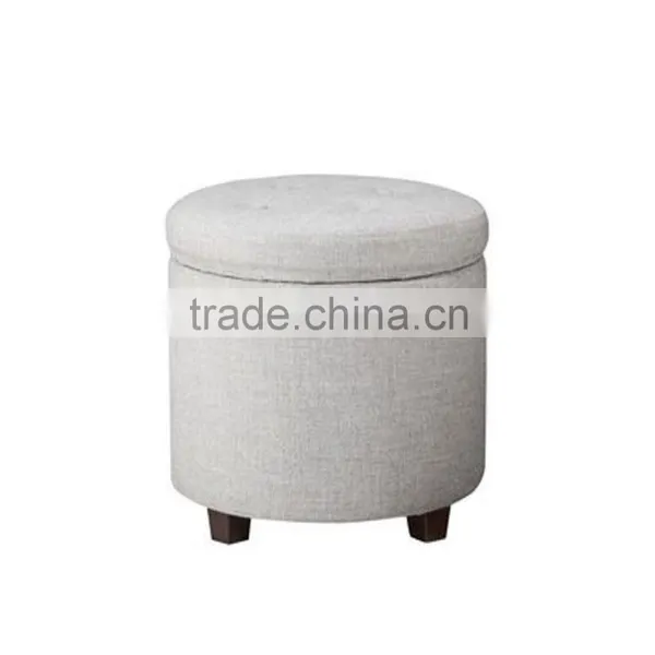 Customized Design Kids Round Storage Ottoman YO7001