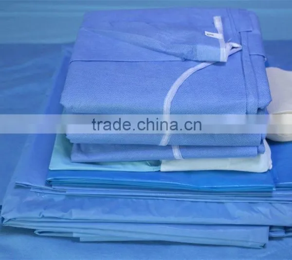 Nonwoven SMS Disposable Sterile Surgical Drape Extremity Pack photo-2