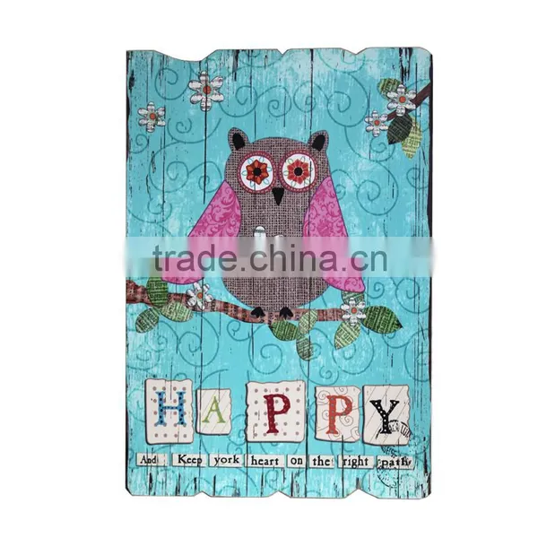 2016 Hot Selling Funny Animal Wooden Wall Printing photo-4