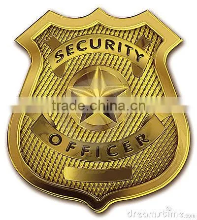 Custom Design Security-guard-officer-El Badge Led Badge