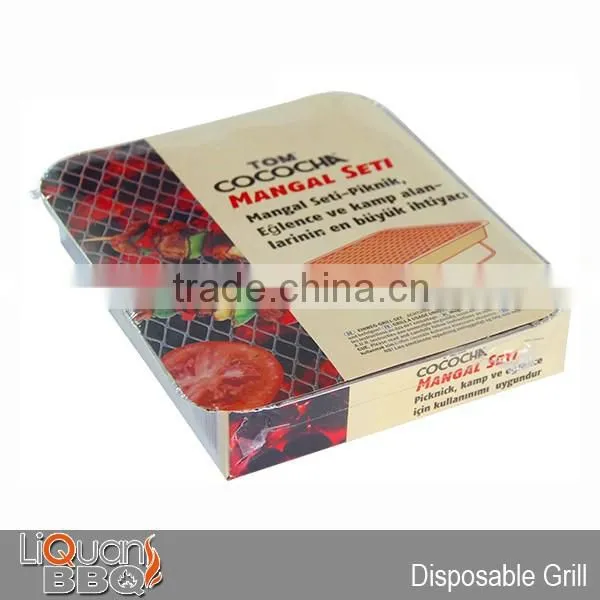 Hot Selling Outdoor Rotating BBQ Grill for Camping Cooking