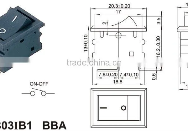 Trip Switch,home Appliance Rocker Switch,air Conditioner Cooling/*/*-switches photo-3