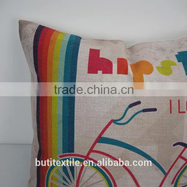 Fashion Design Wholesale Car/sofa Seat Custom Printed Pillow Cases photo-5