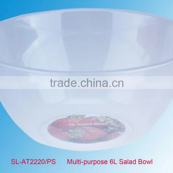 AT2220PS Plastic 6L Salad Bowl photo-2