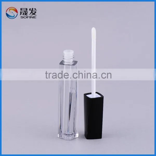 Attactive Empty AS Material Square Shape Lip Gloss Bottle photo-2