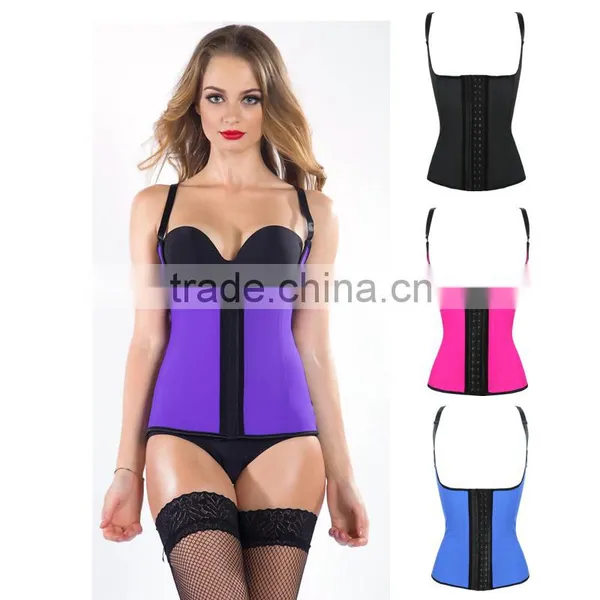 Latex Waist Cincher Vest Waist Trainer Ladies Plus Size photo-5