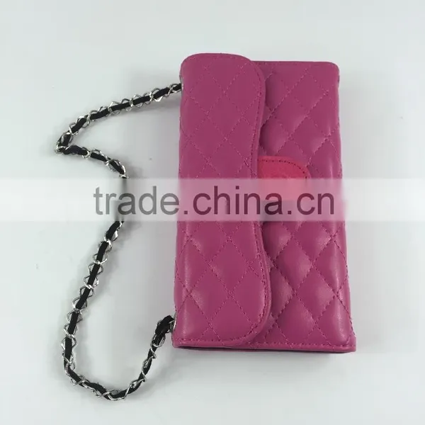 Fashion Style PU Leather Wallet Case With Mirror and Card Holder for IPhone 6 photo-3