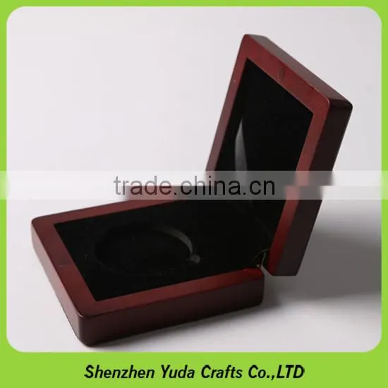 Popular Wooden Collection Box With Flannelette, Wholesale MDF Coin Box for Collection photo-5