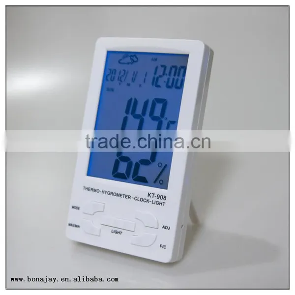 Household Indoor Thermos Hygrometer KT908 Backlight photo-6