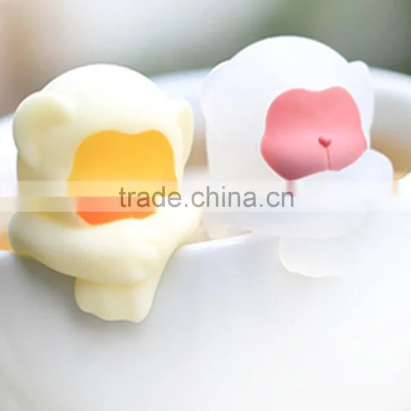 Wholesale NEW BPA Free FDA Approved Food Grade Monkey Unique Silicone Loose Tea Leaf Infuser photo-5