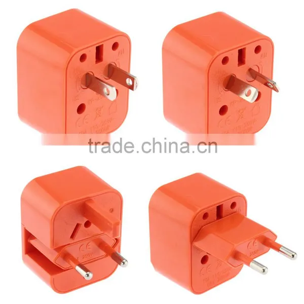 2016 Fashionable Appearance Worldwide 250V Travel Macedonia Adapter With AU/US/UK/EU Plugs photo-6