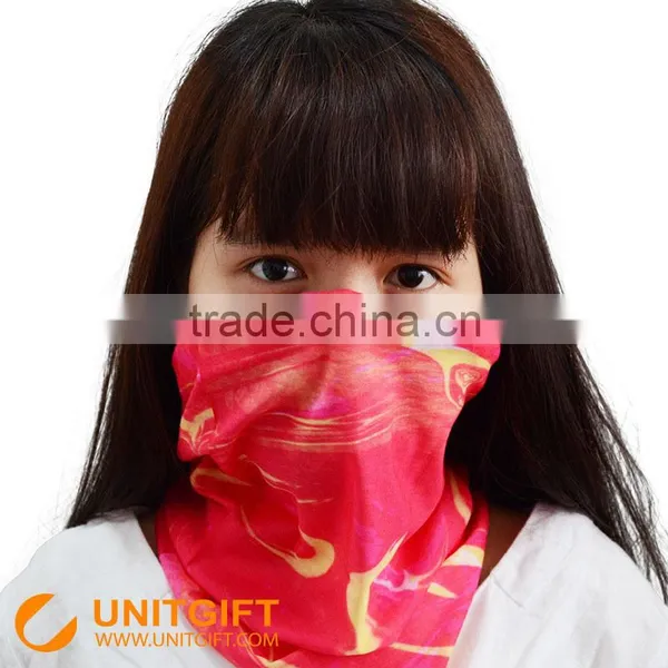 Screen Printed Seamless Tube Multifunctional Muslim Headwear photo-4