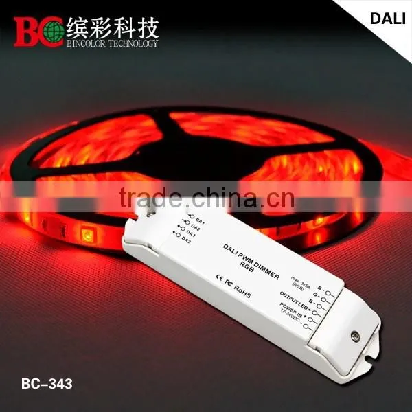 BC-343 12v-24v 3 Channels Led Dali Dimming Driver Rgb Led Dali Driver photo-2