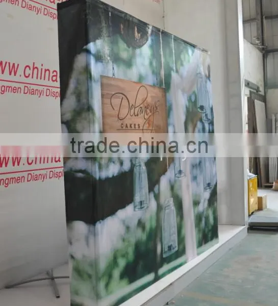 Elegant Pop Up Banner Trade Show Fabric Display Banner photo-4