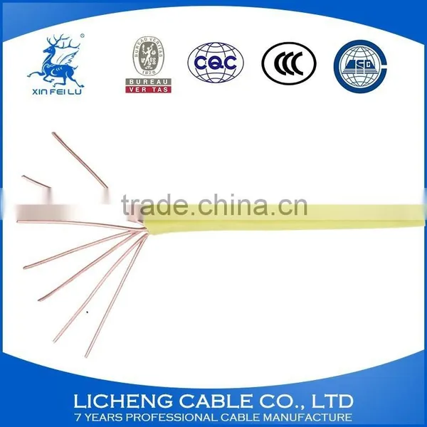 High Quality China Manufacturer Yellow House Wiring Copper Core PVC Insulated Flexible Wire and Cable -BVR(70mm2) photo-4