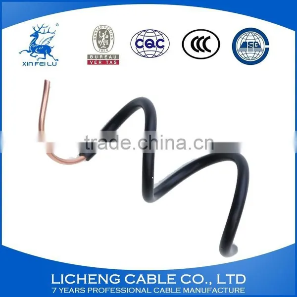 Top Quality Copper Core PVC Insulated Electric Cable Wire -BV(1.5mm2) photo-3
