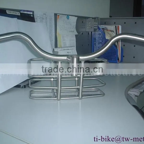 XACD Made Titanium Bicycle Front Rack ti Bike Front Carrier Customized Bike Frame Basket /ti Bags Holder/ ti Bicycle Parts photo-5