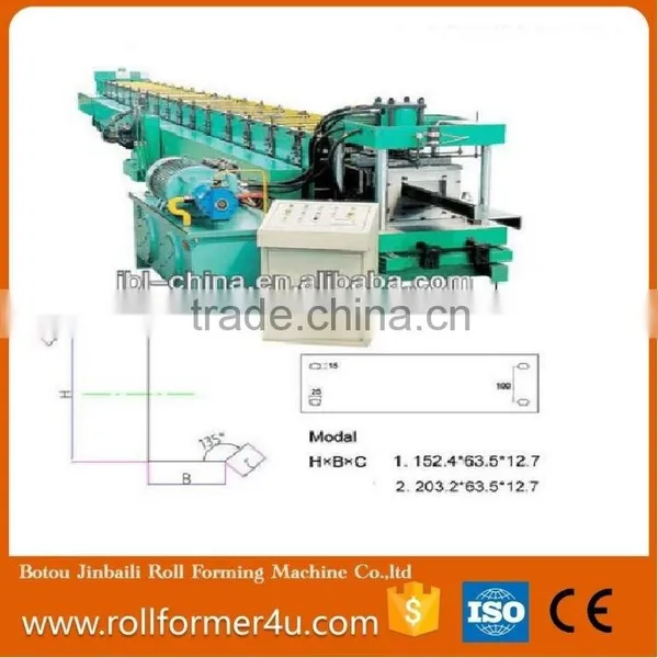 Cheap Manfacture Used C Z Purlin Roll Forming Machinery photo-3