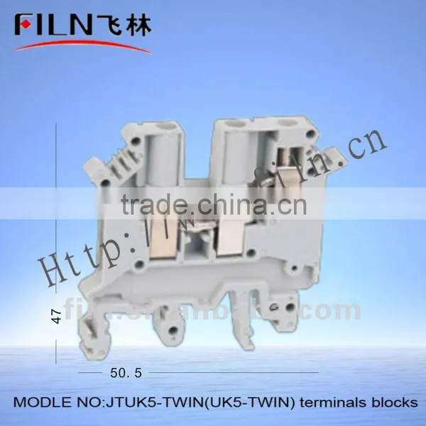 Bus Bar Terminal Block Terminal Block JTUK5-TWIN