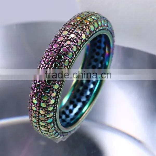 New Fashion Flower Shape Gold Ring Design 925 Silver Flower Ring photo-3