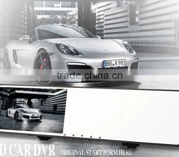 4.3 Inch Blue Screen 1080p Car Recorder Front and Rear Wireless Car Camera 168p photo-6