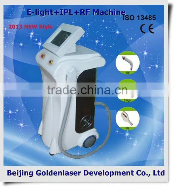 2013 Exporter E-light+IPL+RF machine elite epilation machine weight loss 2013 sterilize machine beauty salon