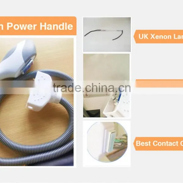 Pigment Removal CE Approved 2 Handles Ipl Shr Hair Removal Machine Ipl Rf Beauty Apparatus 480-1200nm photo-4