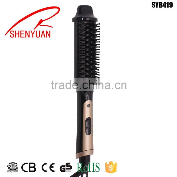 SYB419 Shenyuan Fast Heating and Cheap Fast Hair Straightener Brush photo-5
