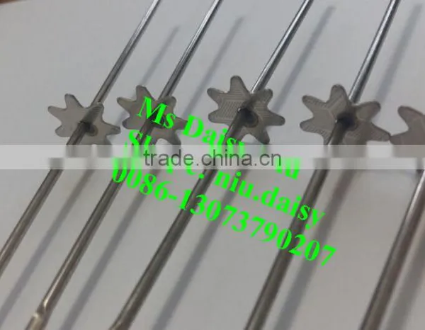 Stainless Steel Skewers/BBQ Skewers/charcoal BBQ Skewers With Gear photo-6
