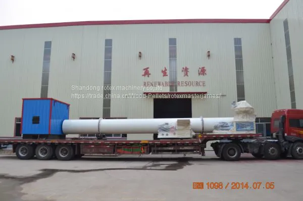 Firewood Wood Chips PKS High Quality Performance Rotary Dryer Machine photo-5