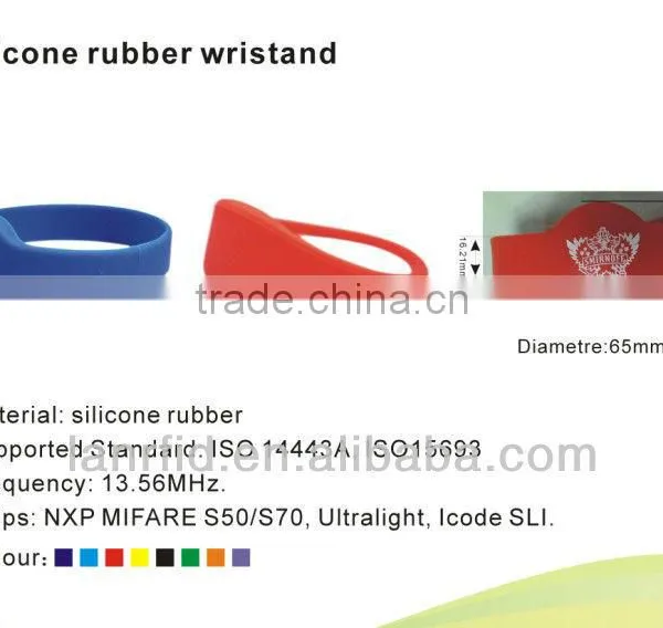 Eco-Friendly 13.56MHz RFID Wristband ( Fast Free Sample ) photo-6