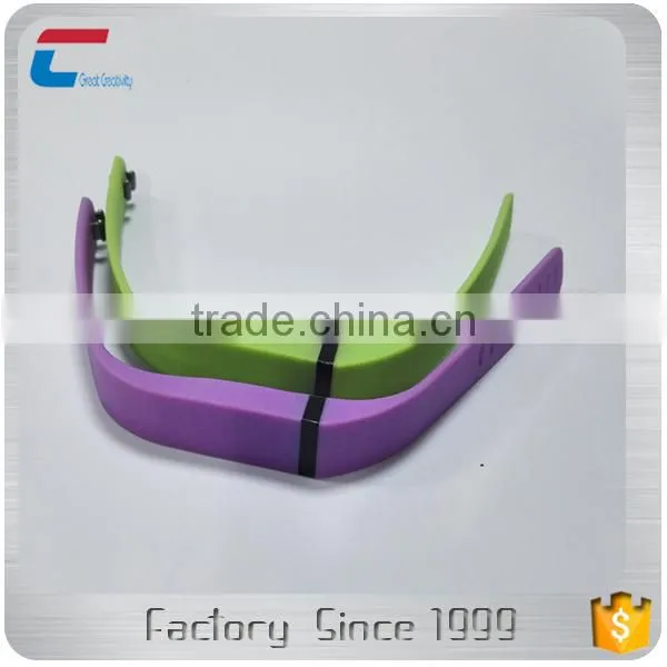 Uid Rewritable RFID LF EM4305 Custom Soft Tpu Silicone Wristband photo-6