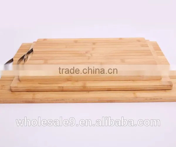 Eco-Friendly Strong Bamboo Wood Cutting Board Set photo-3
