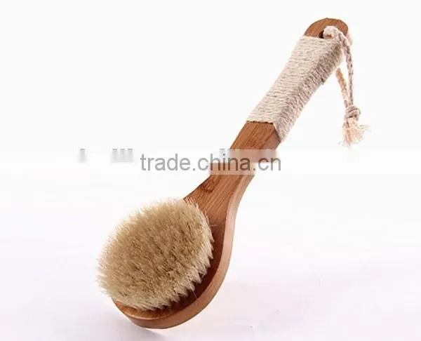 Top-quality Eco-friendly Bamboo Handle Bath Body Brush photo-2