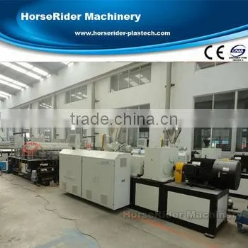 PVC/WPC Plastic Crust Foam Board Forming Machine/Production Line/Extruder Machine photo-3