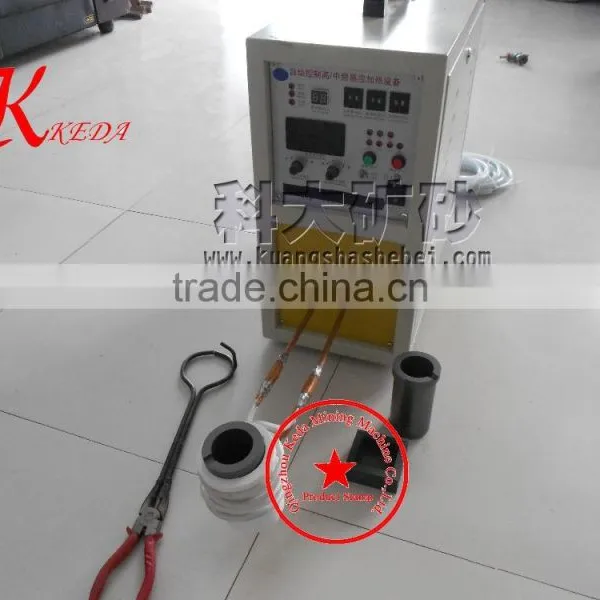 Portable China Induction Gold Melting Furnace For Sale photo-3