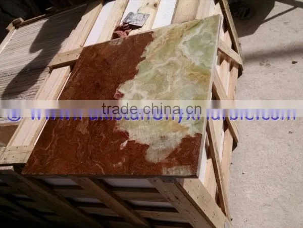 BEAUTIFUL MULTI BROWN ONYX TABLE TOPS COLLECTION photo-5