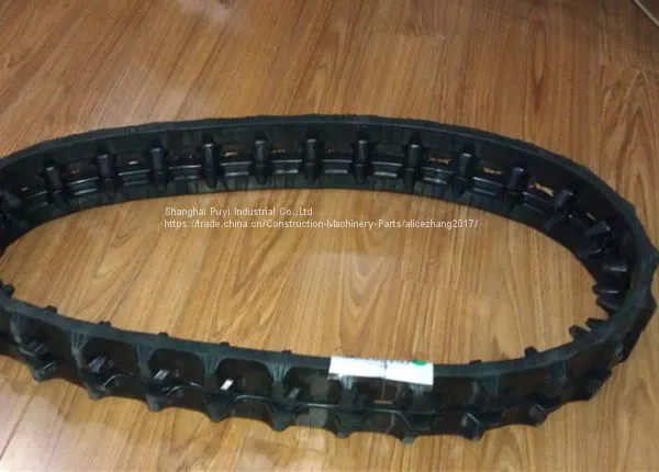 Mini Excavator Replacement Rubber Track 130mm Width,72mm Pitch,29links photo-2