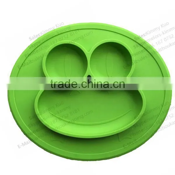 Hot Selling Silicone Plate Silicone Dinner Plate Silicone Kid Placemat photo-5