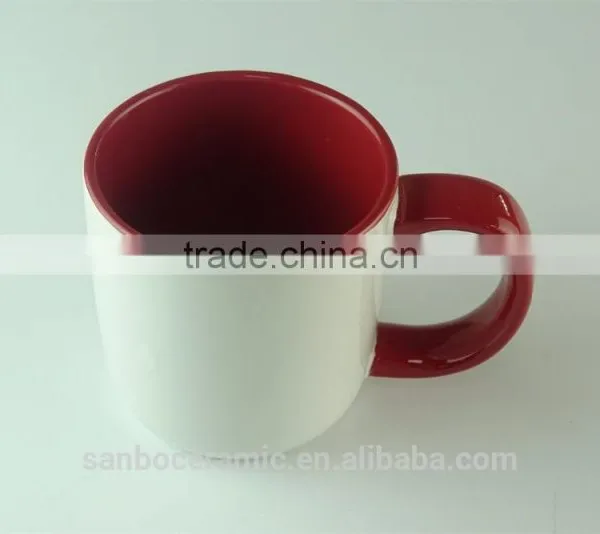 Stock Hot Sale Cheap Glazed Ceramic Coffee Mug Creamics Tea Cup photo-2