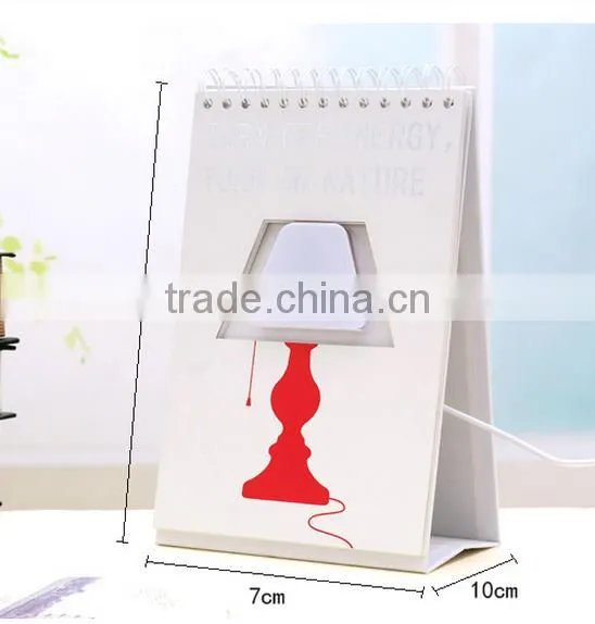Creative USB Calendar Shaped LED Page by Page Lamp photo-4